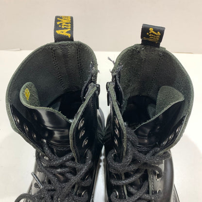 【中古品】【レディース】 DR.MARTENS ドクターマーチン 8ホール 厚底ブーツ 靴 BLACK サイズ不明(25.0cm相当) ※使用感あり 167-261028-io-09-fuzh サイズ：不明 カラー：ブラック 万代Net店