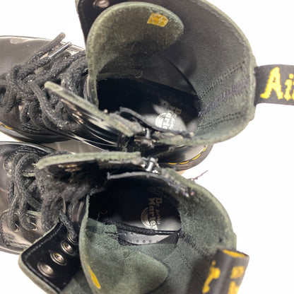 【中古品】【レディース】 DR.MARTENS ドクターマーチン 8ホール 厚底ブーツ 靴 BLACK サイズ不明(25.0cm相当) ※使用感あり 167-261028-io-09-fuzh サイズ：不明 カラー：ブラック 万代Net店