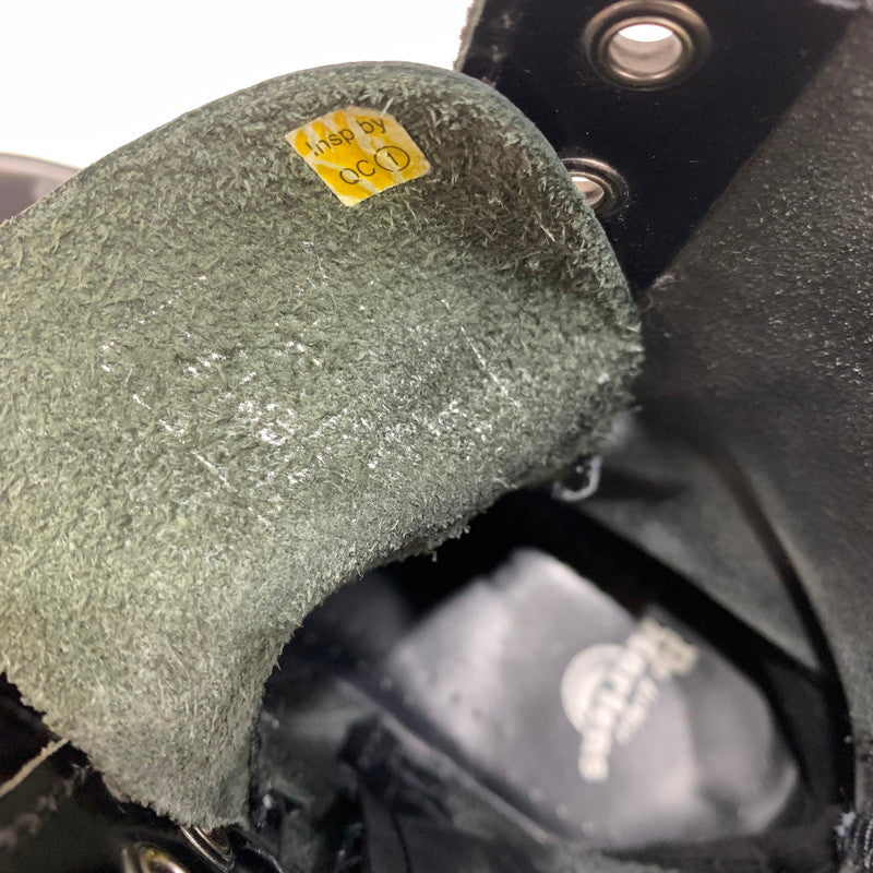 【中古品】【レディース】 DR.MARTENS ドクターマーチン 8ホール 厚底ブーツ 靴 BLACK サイズ不明(25.0cm相当) ※使用感あり 167-261028-io-09-fuzh サイズ：不明 カラー：ブラック 万代Net店