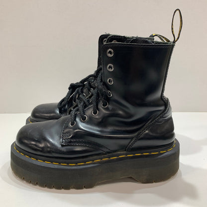 【中古品】【レディース】 DR.MARTENS ドクターマーチン 8ホール 厚底ブーツ 靴 BLACK サイズ不明(25.0cm相当) ※使用感あり 167-261028-io-09-fuzh サイズ：不明 カラー：ブラック 万代Net店