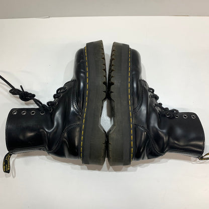 【中古品】【レディース】 DR.MARTENS ドクターマーチン 8ホール 厚底ブーツ 靴 BLACK サイズ不明(25.0cm相当) ※使用感あり 167-261028-io-09-fuzh サイズ：不明 カラー：ブラック 万代Net店