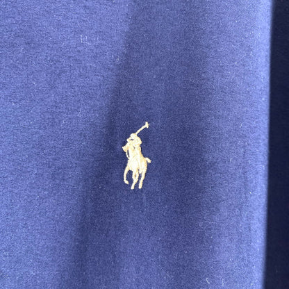 【中古品】【メンズ】 POLO BY RALPH LAUREN ポロバイラルフローレン スイングトップ ハリントンジャケット NAVY ワンポイント.チェック ※汚れあり 145-261024-io-06-fuzh サイズ：XL カラー：ネイビー 万代Net店