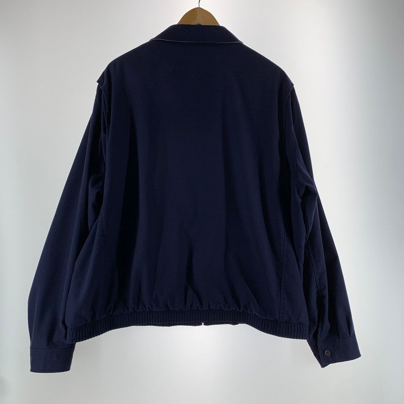 【中古品】【メンズ】 POLO BY RALPH LAUREN ポロバイラルフローレン スイングトップ ハリントンジャケット NAVY ワンポイント.チェック ※汚れあり 145-261024-io-06-fuzh サイズ：XL カラー：ネイビー 万代Net店