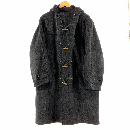 【中古品】【メンズ】 ROYAL BURLINGTON ロイヤルバーリントン ダッフルコート 上着 アウター CGRAY ヘリンボーン 141-261025-io-08-fuzh カラー：チャコールグレー 万代Net店