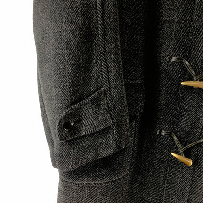 【中古品】【メンズ】 ROYAL BURLINGTON ロイヤルバーリントン ダッフルコート 上着 アウター CGRAY ヘリンボーン 141-261025-io-08-fuzh カラー：チャコールグレー 万代Net店