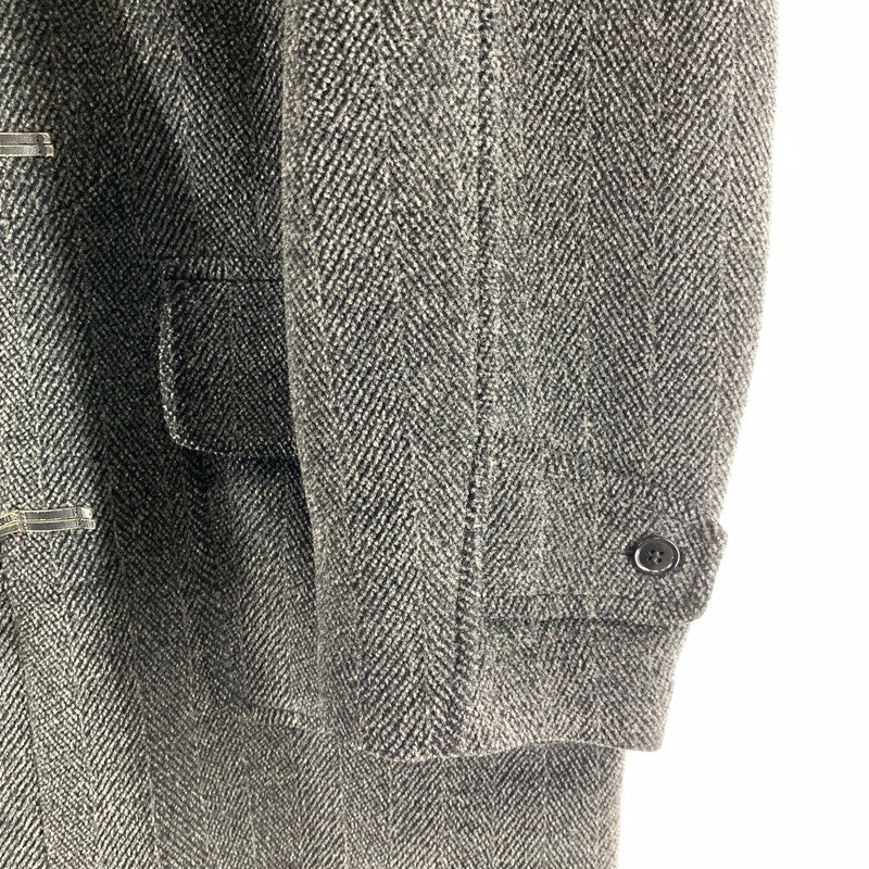 【中古品】【メンズ】 ROYAL BURLINGTON ロイヤルバーリントン ダッフルコート 上着 アウター CGRAY ヘリンボーン 141-261025-io-08-fuzh カラー：チャコールグレー 万代Net店