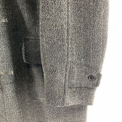【中古品】【メンズ】 ROYAL BURLINGTON ロイヤルバーリントン ダッフルコート 上着 アウター CGRAY ヘリンボーン 141-261025-io-08-fuzh カラー：チャコールグレー 万代Net店
