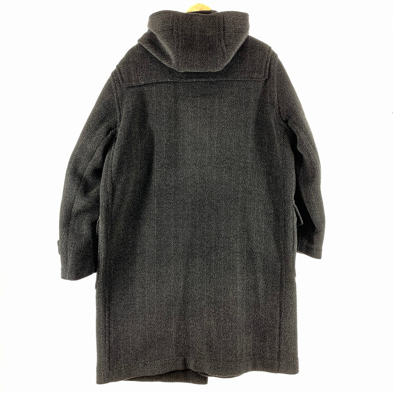 【中古品】【メンズ】 ROYAL BURLINGTON ロイヤルバーリントン ダッフルコート 上着 アウター CGRAY ヘリンボーン 141-261025-io-08-fuzh カラー：チャコールグレー 万代Net店