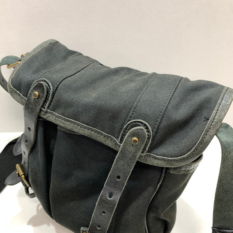 【中古品】【メンズ】 POLO RALPH LAUREN ポロ・ラルフローレン メッセンジャーバッグ カバン バッグ かばん BLACK ※汚れ・スレ・使用感あり 188-261025-io-05-fuzh カラー：ブラック 万代Net店