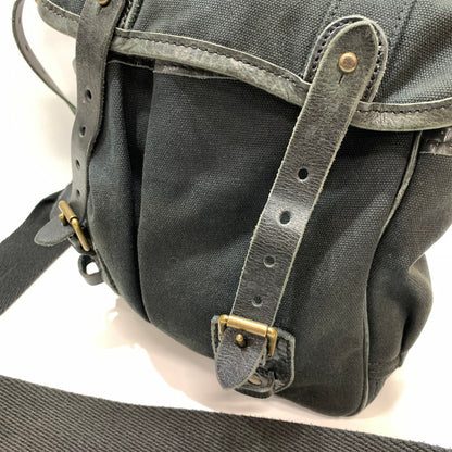 【中古品】【メンズ】 POLO RALPH LAUREN ポロ・ラルフローレン メッセンジャーバッグ カバン バッグ かばん BLACK ※汚れ・スレ・使用感あり 188-261025-io-05-fuzh カラー：ブラック 万代Net店