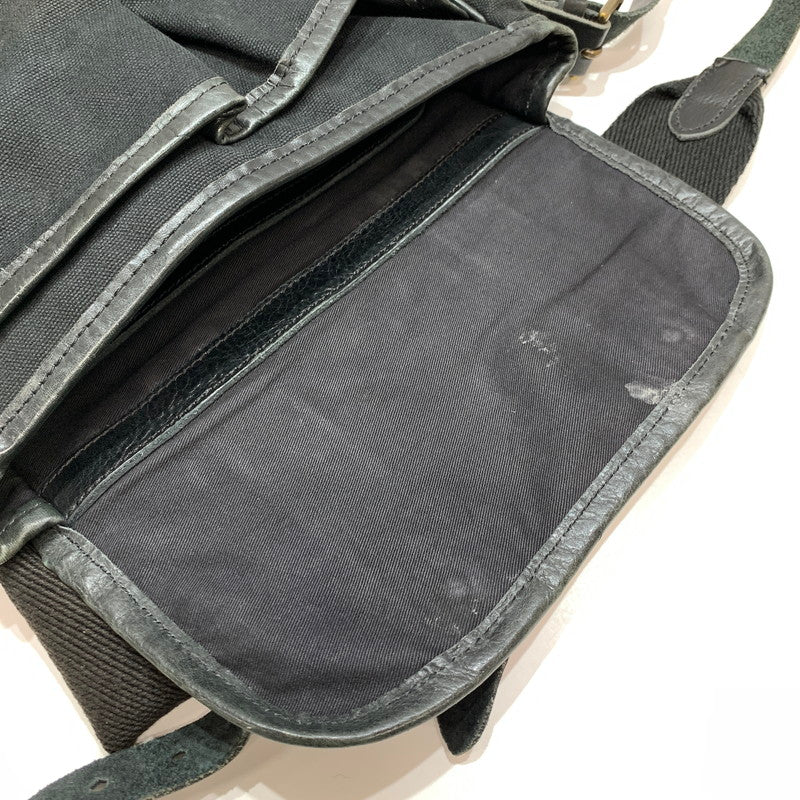 【中古品】【メンズ】 POLO RALPH LAUREN ポロ・ラルフローレン メッセンジャーバッグ カバン バッグ かばん BLACK ※汚れ・スレ・使用感あり 188-261025-io-05-fuzh カラー：ブラック 万代Net店