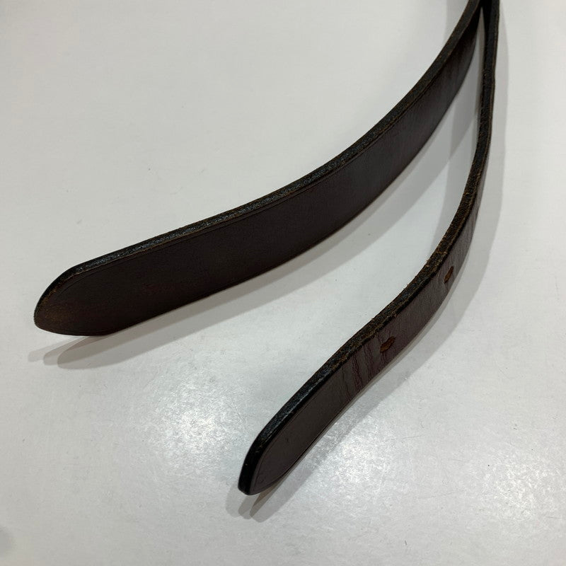 【中古品】【メンズ】 TOOWOOMBA SADDLERY トゥーウンバ サドラリー RANGER BELT レンジャー ベルト BROWN ※サビ・使用感あり 205-261025-io-03-fuzh カラー：ブラウン 万代Net店