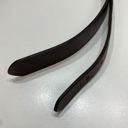 【中古品】【メンズ】 TOOWOOMBA SADDLERY トゥーウンバ サドラリー RANGER BELT レンジャー ベルト BROWN ※サビ・使用感あり 205-261025-io-03-fuzh カラー：ブラウン 万代Net店