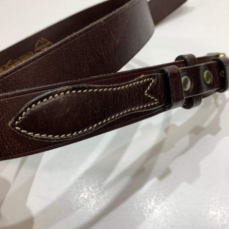 【中古品】【メンズ】 TOOWOOMBA SADDLERY トゥーウンバ サドラリー RANGER BELT レンジャー ベルト BROWN ※サビ・使用感あり 205-261025-io-03-fuzh カラー：ブラウン 万代Net店