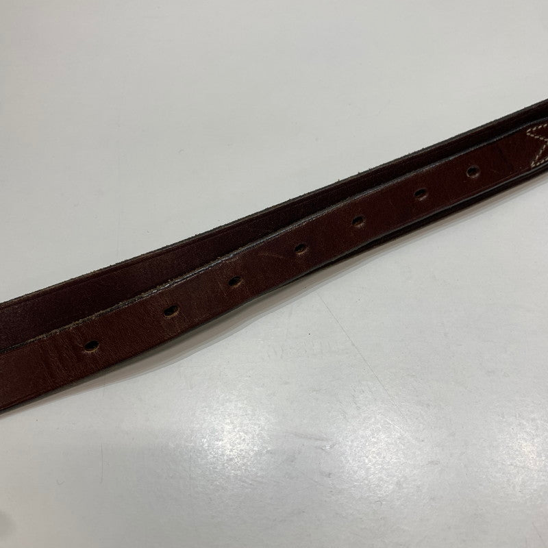 【中古品】【メンズ】 TOOWOOMBA SADDLERY トゥーウンバ サドラリー RANGER BELT レンジャー ベルト BROWN ※サビ・使用感あり 205-261025-io-03-fuzh カラー：ブラウン 万代Net店