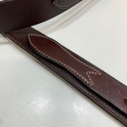 【中古品】【メンズ】 TOOWOOMBA SADDLERY トゥーウンバ サドラリー RANGER BELT レンジャー ベルト BROWN ※サビ・使用感あり 205-261025-io-03-fuzh カラー：ブラウン 万代Net店