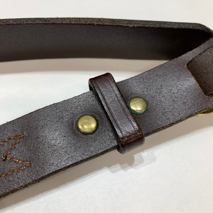 【中古品】【メンズ】 TOOWOOMBA SADDLERY トゥーウンバ サドラリー RANGER BELT レンジャー ベルト BROWN ※サビ・使用感あり 205-261025-io-03-fuzh カラー：ブラウン 万代Net店