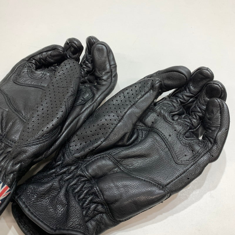 【中古品】【メンズ】 TRIUMPH トリンプ バイク グローブ 手袋BLACK ※使用感あり 208-261025-io-01-fuzh サイズ：F カラー：ブラック 万代Net店