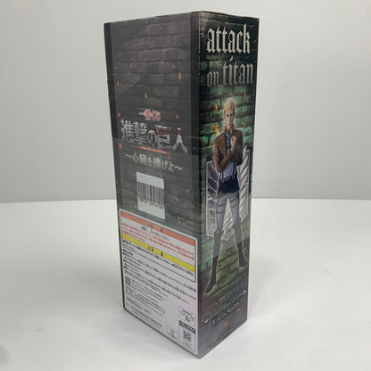 【中古美品】 未開封 一番くじ 進撃の巨人 ~心臓を捧げよ~ D賞 エルヴィン MASTERLISE フィギュア 052-261029-io-20-fuzh 万代Net店