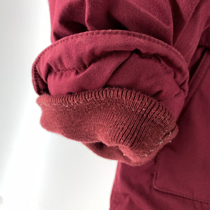 【中古品】【メンズ】 CARHARTT カーハート I021869 TRAPPER PARKA とラッパーパーカー 上着 アウター ジャケット RED ※汚れ・毛玉・使用感あり 145-261025-io-06-fuzh カラー：レッド 万代Net店