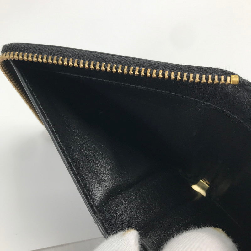 【中古品】【メンズ】 COMME DES GARCONS コムデギャルソン 二つ折り財布 カラーBLACK 財布 200-261027-ky-04-fuzh 万代Net店