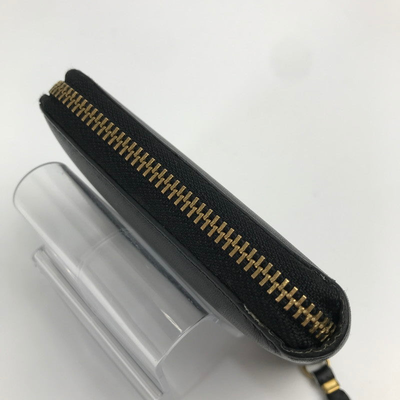 【中古品】【メンズ】 COMME DES GARCONS コムデギャルソン 二つ折り財布 カラーBLACK 財布 200-261027-ky-04-fuzh 万代Net店