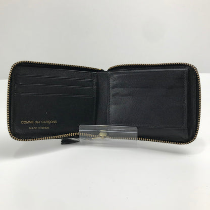 【中古品】【メンズ】 COMME DES GARCONS コムデギャルソン 二つ折り財布 カラーBLACK 財布 200-261027-ky-04-fuzh 万代Net店