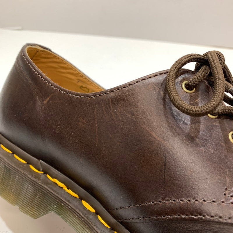 【中古品】【メンズ】 DR.MARTENS ドクターマーチン AW006 3 ホールシューズ ブーツ 靴 164-261030-mh-12-fuzh サイズ：M カラー：ブラウン 万代Net店