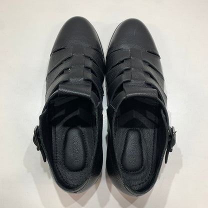 【中古品】【メンズ】 BEAMS ビームス スコッチレザー グルカ サンダル 靴 BLACK 本体のみ ※使用感あり 165-261028-io-01-fuzh サイズ：41 カラー：ブラック 万代Net店