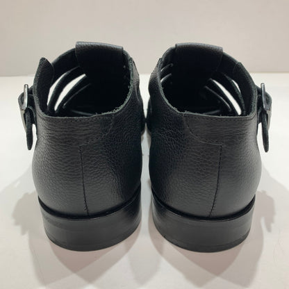 【中古品】【メンズ】 BEAMS ビームス スコッチレザー グルカ サンダル 靴 BLACK 本体のみ ※使用感あり 165-261028-io-01-fuzh サイズ：41 カラー：ブラック 万代Net店