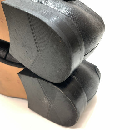 【中古品】【メンズ】 BEAMS ビームス スコッチレザー グルカ サンダル 靴 BLACK 本体のみ ※使用感あり 165-261028-io-01-fuzh サイズ：41 カラー：ブラック 万代Net店