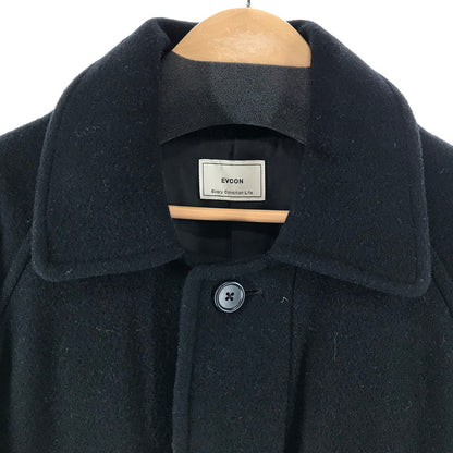 【中古品】【メンズ】 EVCON エビコン WOOL STAIN COLLAR HALF COAT ウール ステンカラー ハーフ コート カラーBLACK SIZE:4 213-91701 147-261027-ky-15-fuzh 万代Net店