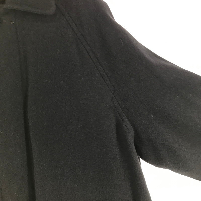 【中古品】【メンズ】 EVCON エビコン WOOL STAIN COLLAR HALF COAT ウール ステンカラー ハーフ コート カラーBLACK SIZE:4 213-91701 147-261027-ky-15-fuzh 万代Net店