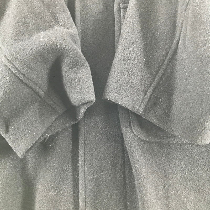 【中古品】【メンズ】 EVCON エビコン WOOL STAIN COLLAR HALF COAT ウール ステンカラー ハーフ コート カラーBLACK SIZE:4 213-91701 147-261027-ky-15-fuzh 万代Net店