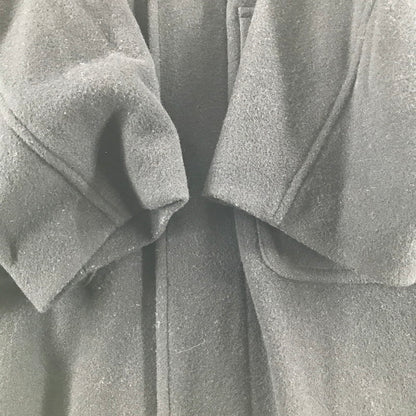 【中古品】【メンズ】 EVCON エビコン WOOL STAIN COLLAR HALF COAT ウール ステンカラー ハーフ コート カラーBLACK SIZE:4 213-91701 147-261027-ky-15-fuzh 万代Net店