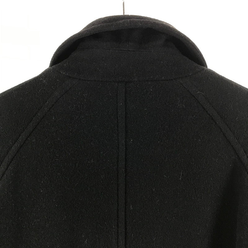 【中古品】【メンズ】 EVCON エビコン WOOL STAIN COLLAR HALF COAT ウール ステンカラー ハーフ コート カラーBLACK SIZE:4 213-91701 147-261027-ky-15-fuzh 万代Net店
