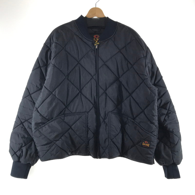 【中古品】【メンズ】 GAME WORKWEAR ゲーム ワークウェア キルティング ジャケットカラー NAVY SIZE:XL 145-261027-ky-14-fuzh 万代Net店
