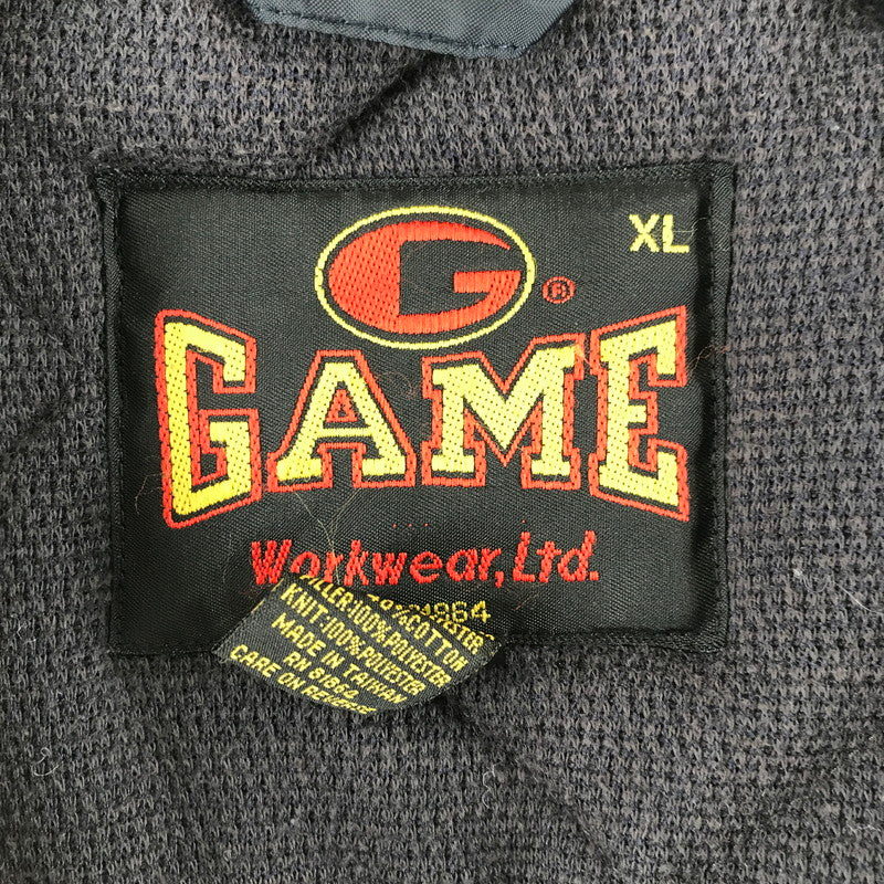 【中古品】【メンズ】 GAME WORKWEAR ゲーム ワークウェア キルティング ジャケットカラー NAVY SIZE:XL 145-261027-ky-14-fuzh 万代Net店