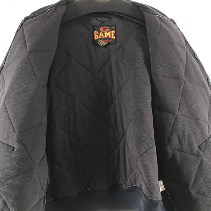 【中古品】【メンズ】 GAME WORKWEAR ゲーム ワークウェア キルティング ジャケットカラー NAVY SIZE:XL 145-261027-ky-14-fuzh 万代Net店