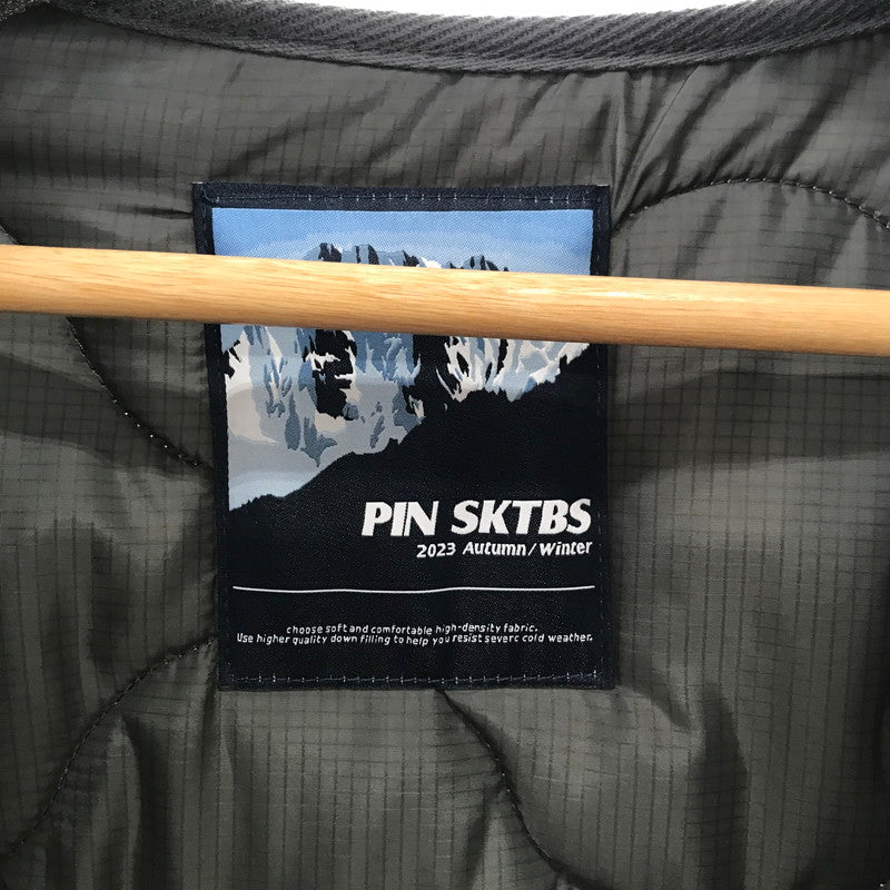 【中古品】【メンズ】 PIN SKTBS ピン・スケートボーズ キルティング ジャケット GRAY(2色)/SIZE:L 147-261027-ky-16-fuzh 万代Net店