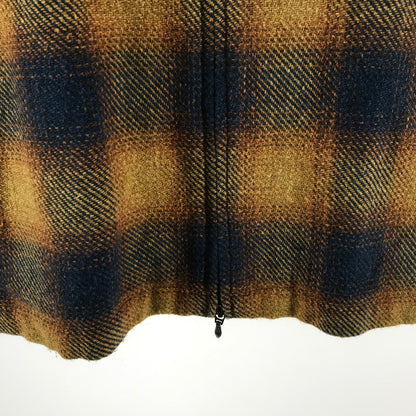 【中古品】【メンズ】 J.S.HOMESTEAD ジャーナルスタンダード ホームステッド NEP OMBRE ZIPUP SHIRT オンブレジップアップシャツ カラー紺.黄.チェック SIZE:L 147-261027-ky-18-fuzh 万代Net店
