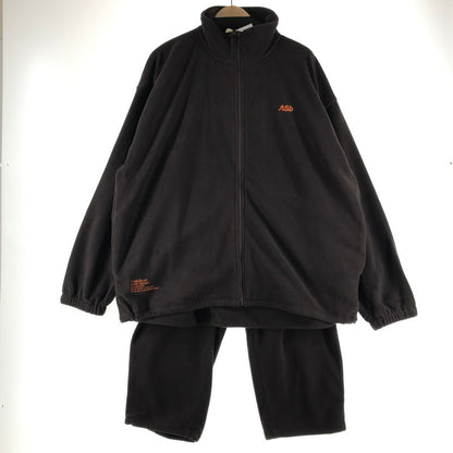 【中古品】【メンズ】 FRESHSERVICE フレッシュサービス FSC243-60199AS AS×FS FLEECE TRACK SUIT SETUP セットアップ カラー D-BROWN SIZE:L 140-261027-ky-10-fuzh 万代Net店