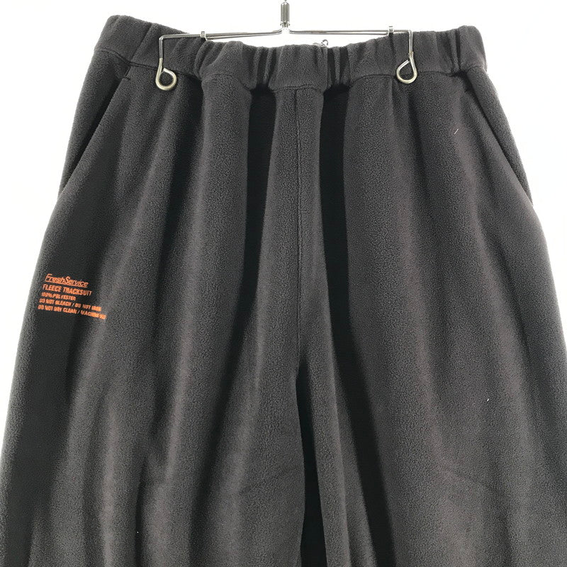 【中古品】【メンズ】 FRESHSERVICE フレッシュサービス FSC243-60199AS AS×FS FLEECE TRACK SUIT SETUP セットアップ カラー D-BROWN SIZE:L 140-261027-ky-10-fuzh 万代Net店