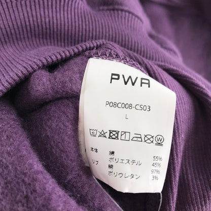 【中古品】【メンズ】 PWA プア P08C008-CS03 COMPLETE-FIT 12.5OZ CREW スウェット カラーPURPLE SIZE:L 140-261027-ky-12-fuzh 万代Net店
