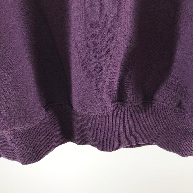 【中古品】【メンズ】 PWA プア P08C008-CS03 COMPLETE-FIT 12.5OZ CREW スウェット カラーPURPLE SIZE:L 140-261027-ky-12-fuzh 万代Net店