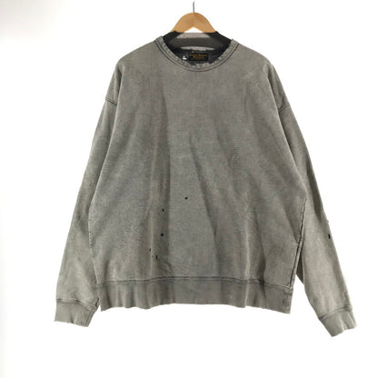 【中古品】【メンズ】 J.S.HOMESTEAD ジャーナルスタンダード ホームステッド ダメージ加工 スウェット カラーGRAY SIZE:XL 147-261027-ky-20-fuzh 万代Net店