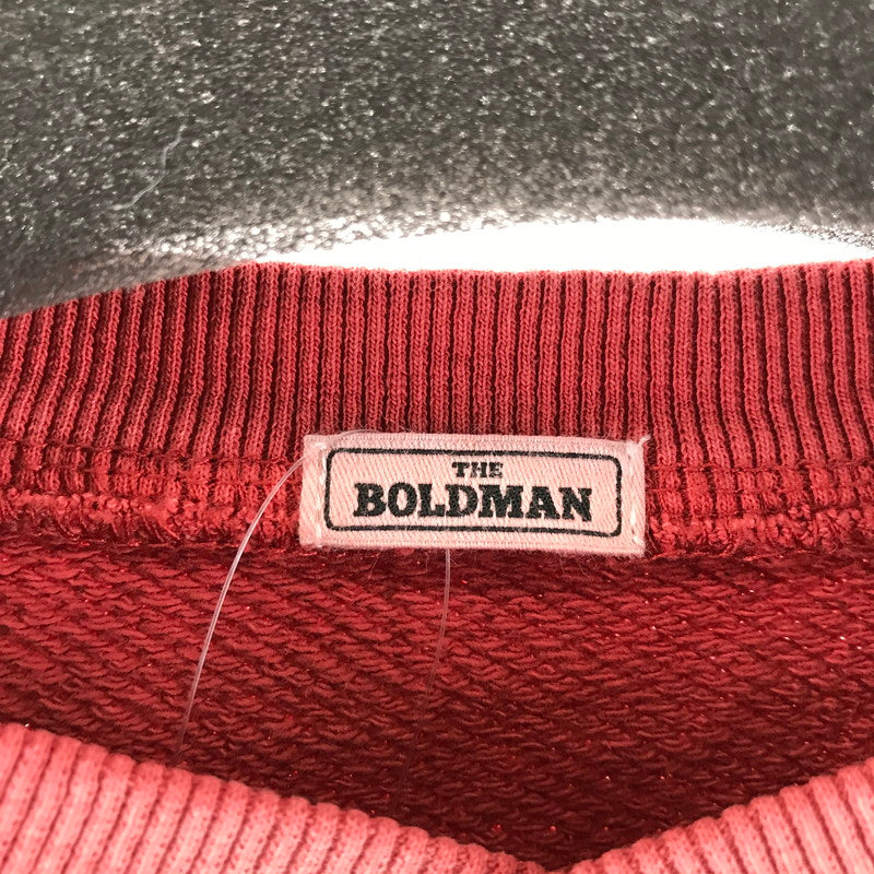 【中古品】【メンズ】 THE BOLDMAN ザ・ボールドマン スウェット RED/SIZE:L/126254-126-003 Vネック 147-261027-ky-19-fuzh 万代Net店