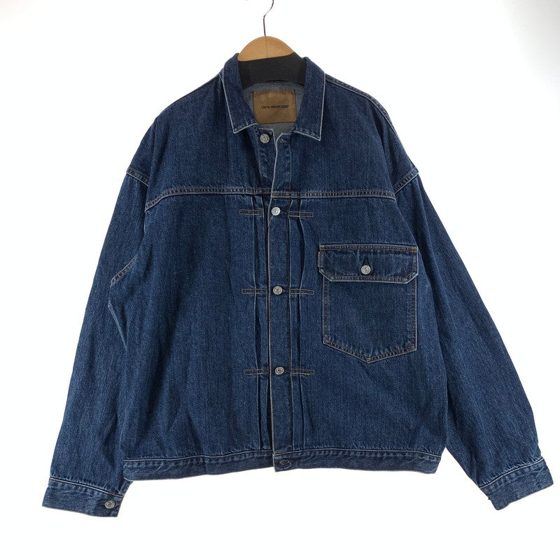 【中古品】【メンズ】 COOTIE PRODUCTIONS クーティープロダクションズ DENIM JACKET デニムジャケット 142-261029-ny-07-fuzh サイズ：XL カラー：インディゴ 万代Net店