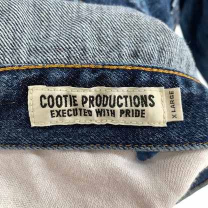【中古品】【メンズ】 COOTIE PRODUCTIONS クーティープロダクションズ DENIM JACKET デニムジャケット 142-261029-ny-07-fuzh サイズ：XL カラー：インディゴ 万代Net店