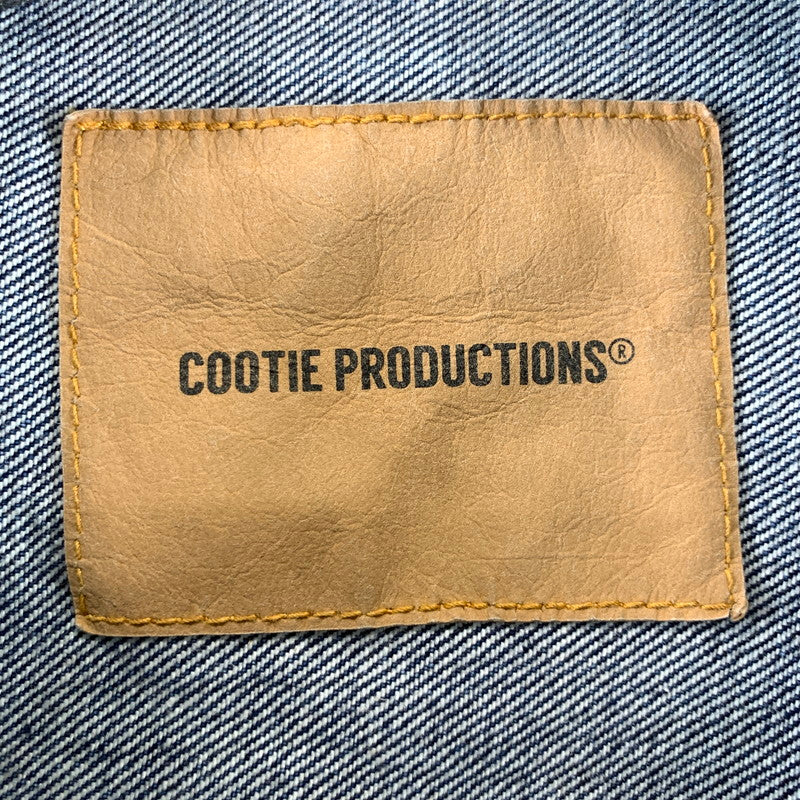 【中古品】【メンズ】 COOTIE PRODUCTIONS クーティープロダクションズ DENIM JACKET デニムジャケット 142-261029-ny-07-fuzh サイズ：XL カラー：インディゴ 万代Net店